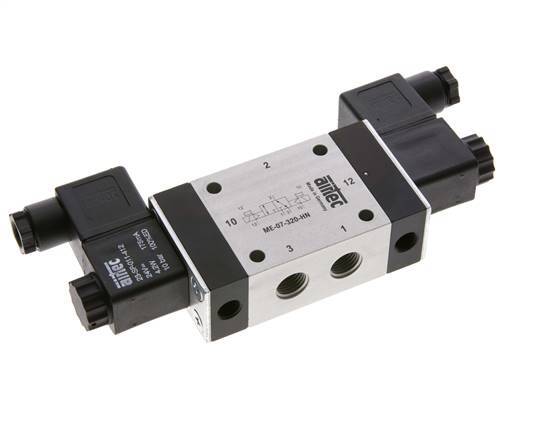 3/2 G1/4'' (G1/8'') Bistable Solenoid Valve External Pilot 24V AC 0-10bar/0-140psi Airtec