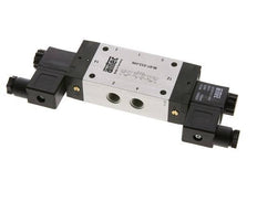 5/3 G1/4'' Exhaust Center Solenoid Valve 230V AC 3-8bar/42-112psi Airtec