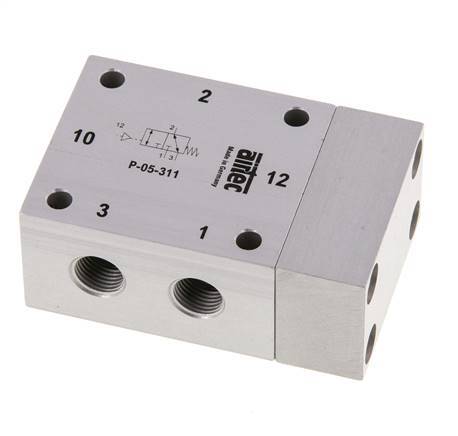 3/2 G1/8'' Air Pilot Valve 1-10bar/14-140psi Airtec