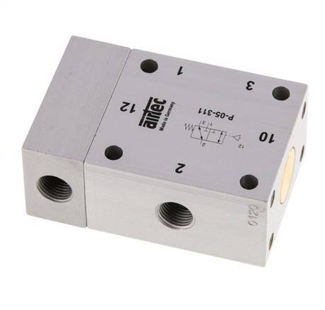 3/2 G1/8'' Air Pilot Valve 1-10bar/14-140psi Airtec