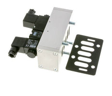 5/3 ISO 5599-3 Center Closed Solenoid Valve 24V DC 3-10bar/42-140psi Airtec