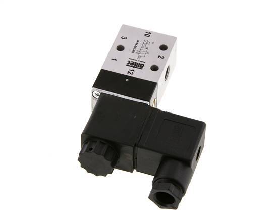3/2 G1/8'' NC Solenoid Valve 24V DC 2.5-10bar/35.0-140psi Airtec