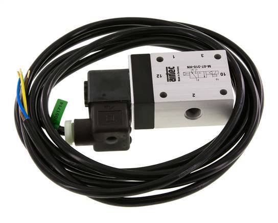 3/2 G1/4'' NC Solenoid Valve 24V DC ATEX 1.5-10bar/21.0-140psi Airtec
