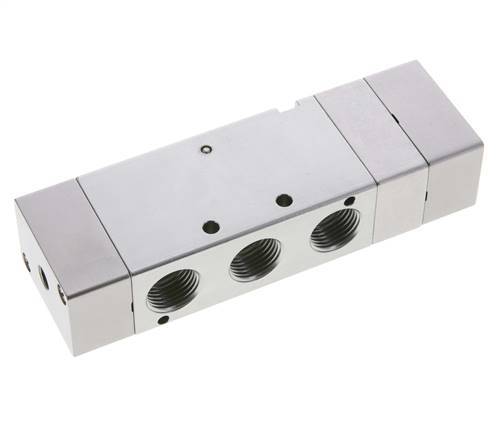 5/3 G1/2'' (G1/8'') Center Closed Air Pilot Valve 1.5-8bar/21.0-112psi E.MC