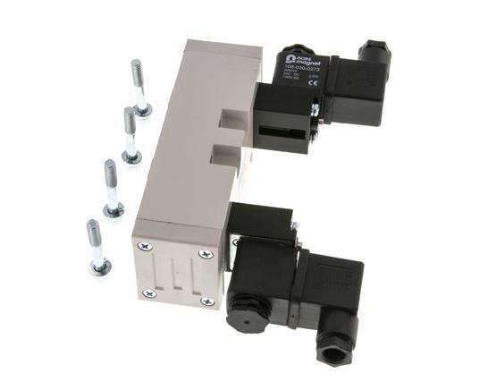 5/2 ISO 5599-2 Bistable Solenoid Valve 24V AC 1.5-10bar/21.0-140psi YPC