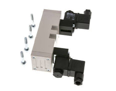 5/2 ISO 5599-2 Bistable Solenoid Valve 24V AC 1.5-10bar/21.0-140psi YPC