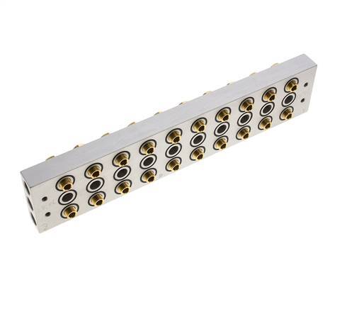 Manifold 10-Station 5/2 5/3way Airtec M05/P05