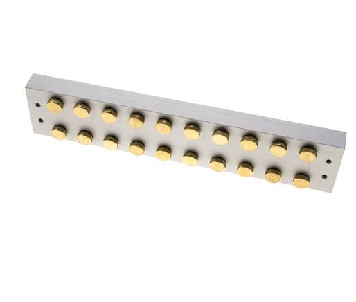 Manifold 10-Station 5/2 5/3way Airtec M05/P05