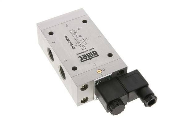 3/2 G1/2'' NC Solenoid Valve 230V AC 1-10bar/14-140psi Airtec