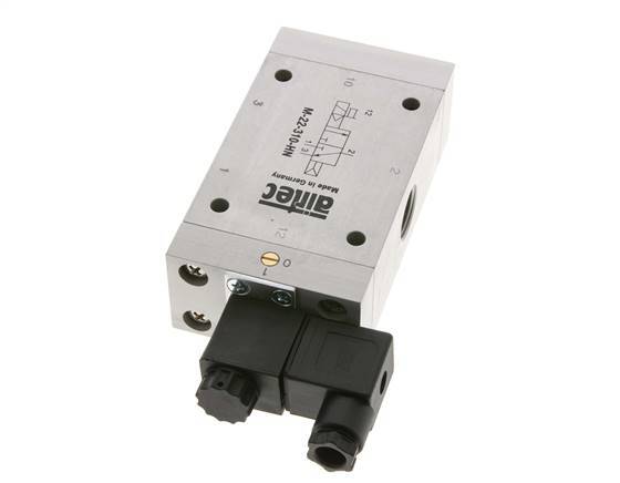 3/2 G1/2'' NC Solenoid Valve 230V AC 1-10bar/14-140psi Airtec