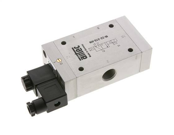 3/2 G1/2'' NC Solenoid Valve 230V AC 1-10bar/14-140psi Airtec