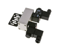 5/3 ISO 5599-1 Center Closed Solenoid Valve 12V DC 3-10bar/42-140psi Airtec