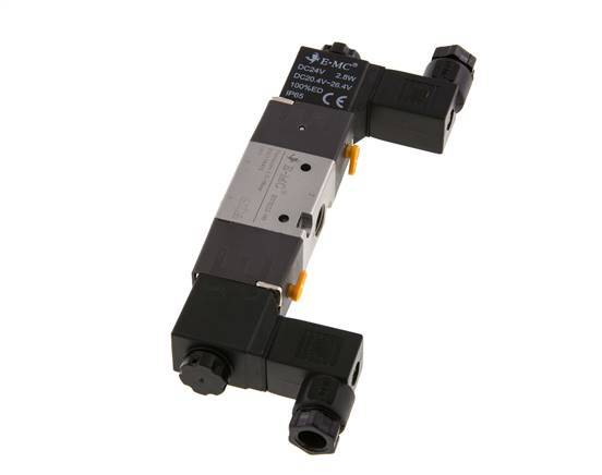 3/2 G1/8'' Bistable Solenoid Valve 24V DC 1.5-8bar/21.0-112psi E.MC