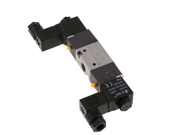 3/2 G1/8'' Bistable Solenoid Valve 24V DC 1.5-8bar/21.0-112psi E.MC