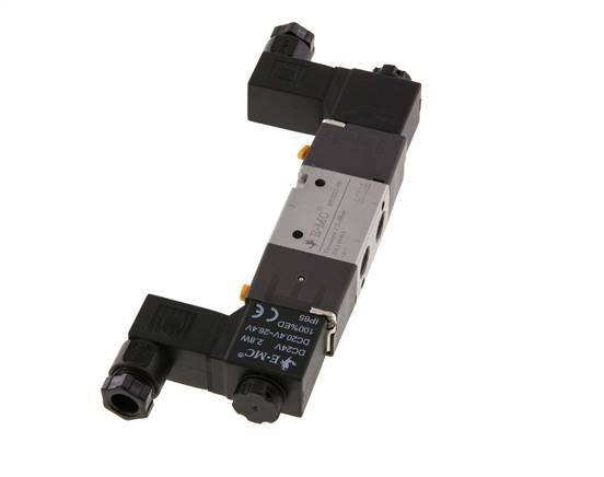 3/2 G1/8'' Bistable Solenoid Valve 24V DC 1.5-8bar/21.0-112psi E.MC