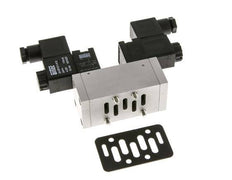 5/3 ISO 5599-1 Exhaust Center Solenoid Valve 230V AC 3-10bar/42-140psi Airtec