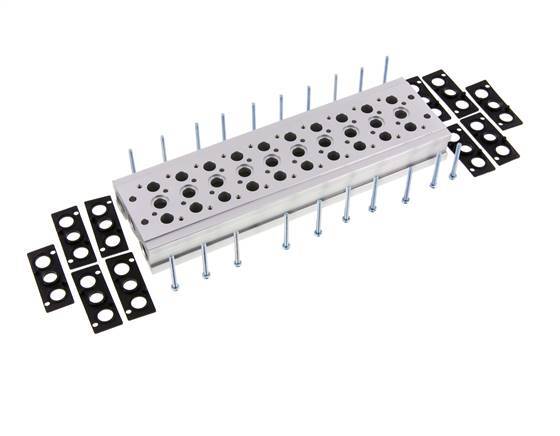 Manifold 10-Station YPC SF2000 5/2 5/3-way