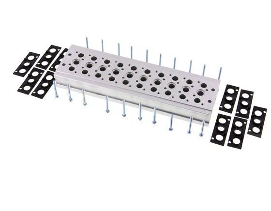Manifold 10-Station YPC SF2000 5/2 5/3-way