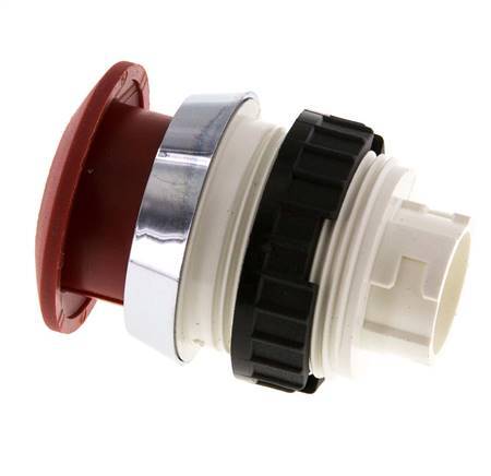 Actuator Attachment 30mm Palm Button Red