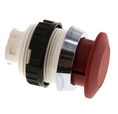 Actuator Attachment 30mm Palm Button Red