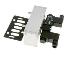 5/3 ISO 5599-3 Exhaust Center Solenoid Valve 24V AC 3-10bar/42-140psi Airtec