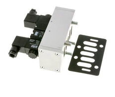 5/3 ISO 5599-3 Exhaust Center Solenoid Valve 24V AC 3-10bar/42-140psi Airtec