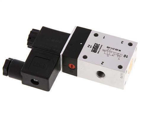 3/2 G1/8'' NC Solenoid Valve 230V AC 3-10bar/42-140psi Airtec