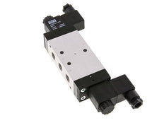5/3 G1/4'' Center Closed Solenoid Valve 24V DC 3-10bar/42-140psi Airtec