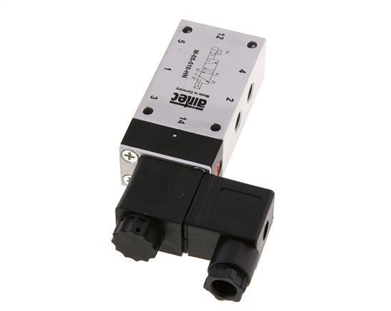 5/2 G1/8'' Solenoid Valve 24V DC 2-10bar/28-140psi Airtec