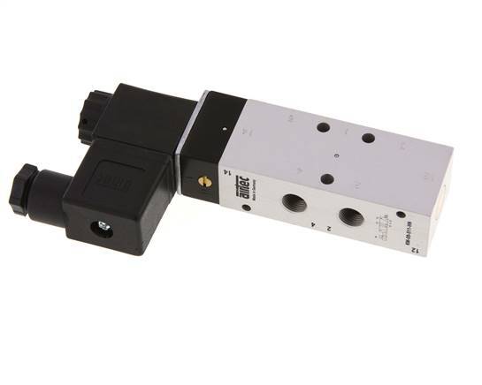 5/2 G1/8'' Solenoid Valve 115V AC 3-10bar/42-140psi Airtec