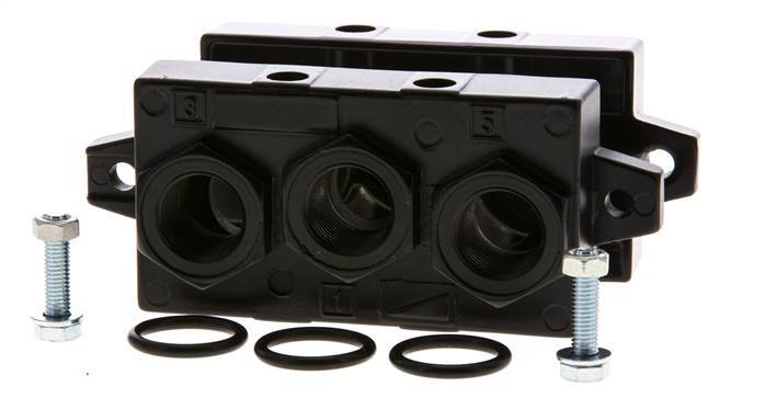 End Plates ISO 5599-1