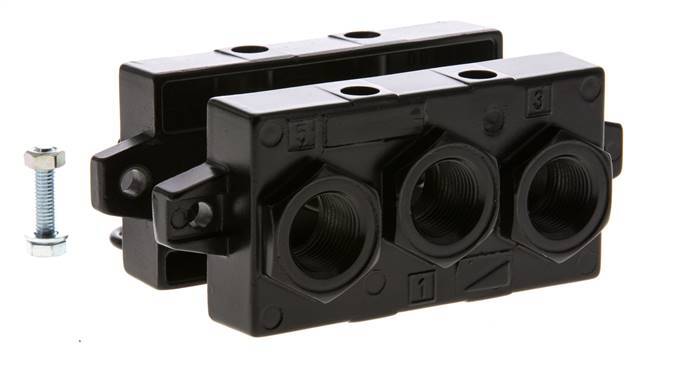 End Plates ISO 5599-1