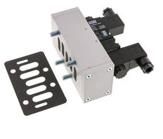 5/2 ISO 5599-3 Bistable Solenoid Valve 12V DC 2-10bar/28-140psi Airtec