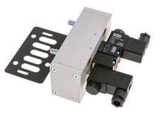 5/2 ISO 5599-3 Bistable Solenoid Valve 12V DC 2-10bar/28-140psi Airtec