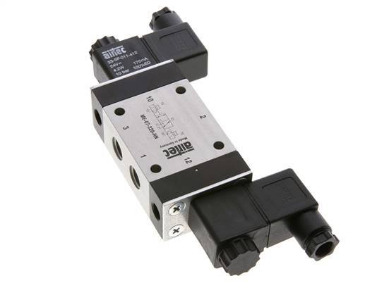 3/2 G1/4'' (G1/8'') Bistable Solenoid Valve External Pilot 230V AC 0-10bar/0-140psi Airtec