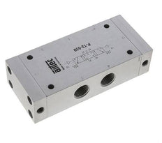 5/3 G1/2'' Center Closed Air Pilot Valve 0-10bar/0-140psi Airtec