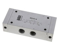 5/3 G1/2'' Center Closed Air Pilot Valve 0-10bar/0-140psi Airtec