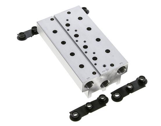 6xG1/4'' Manifold 4-Station Festo 576419 VABM-B10-20S-G14-4