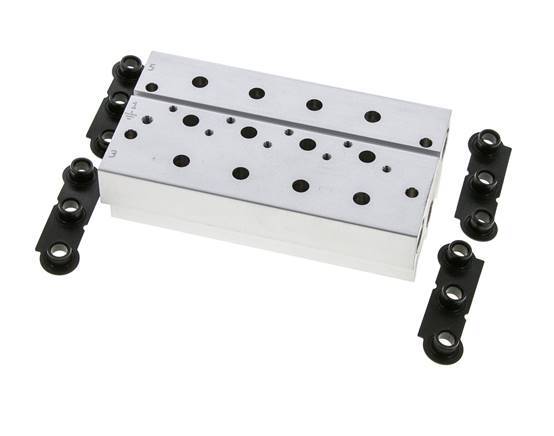 6xG1/4'' Manifold 4-Station Festo 576419 VABM-B10-20S-G14-4