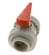 PP-H 2-way Ball Valve True Union Rp 2'' EPDM