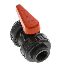 PVC 2-way Ball Valve True Union Rp 3/4'' EPDM