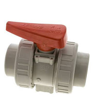 PP-H 2-way Ball Valve True Union 63 mm FKM
