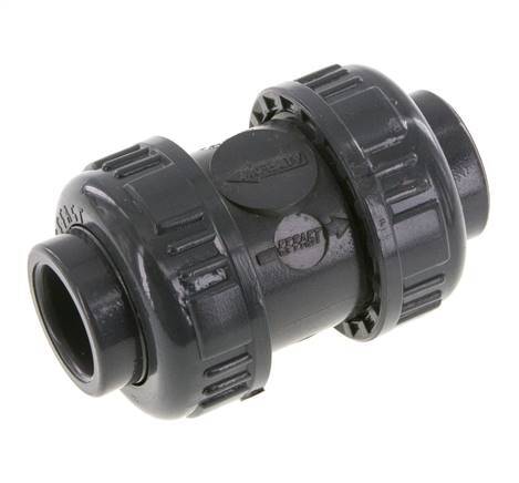 PVC Check Valve 20 mm 0.012-16bar (0.17-232psi)