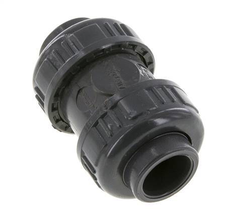 PVC Check Valve 20 mm 0.012-16bar (0.17-232psi)