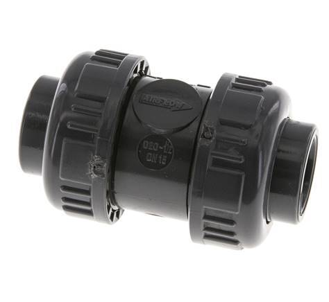 PVC Check Valve 20 mm 0.012-16bar (0.17-232psi)