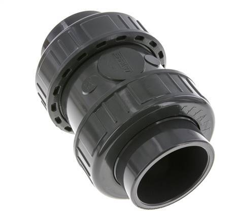PVC Check Valve 63 mm 0.012-16bar (0.17-232psi)