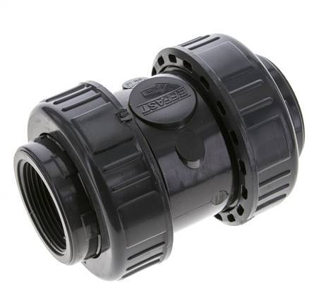 PVC Check Valve Rp 1 1/2'' 0.012-16bar (0.17-232psi)