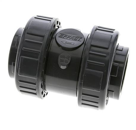 PVC Check Valve Rp 1 1/2'' 0.012-16bar (0.17-232psi)