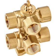 6-Way Belimo Characterized Valve Rp1/2 Kvs0.25 ZoneTight R3015-P25-P25-B1
