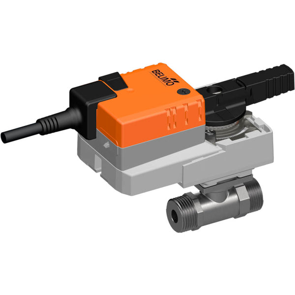 Belimo Characterized Valve G3/4 Kvs0.4 24VAC/DC 90s BACnet/Modbus 10Nm IP40 RJ12 R406K/NR24A-MOD-J6
